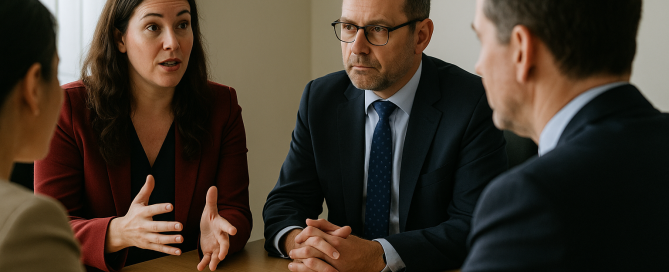 Accountants debating MTD