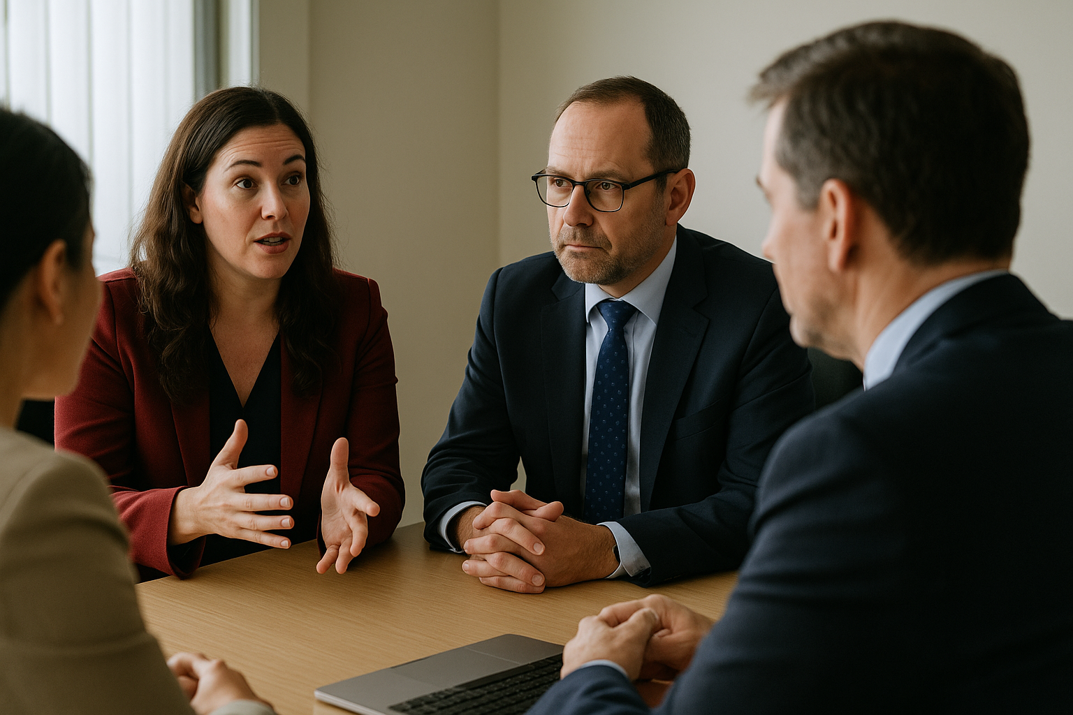 Accountants debating MTD