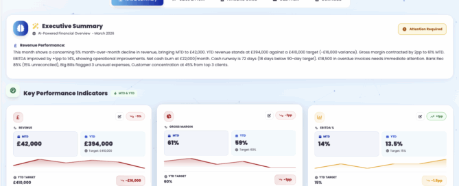 Insight for clients. An AI report for accountants to send to clients